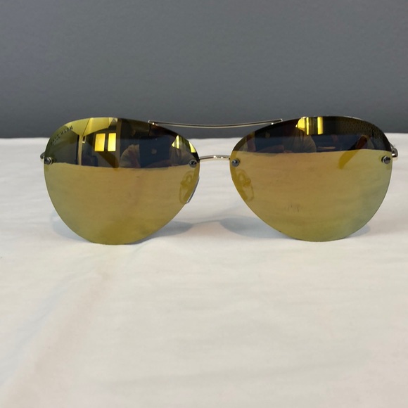Cole Haan Sunglasses CH7033 (700) Gold Flash - Picture 2 of 8